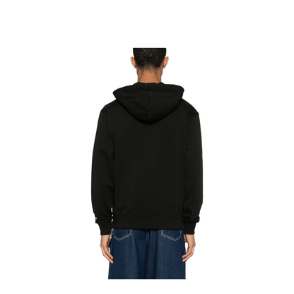 Pop Embroidered Zipped Hoodie