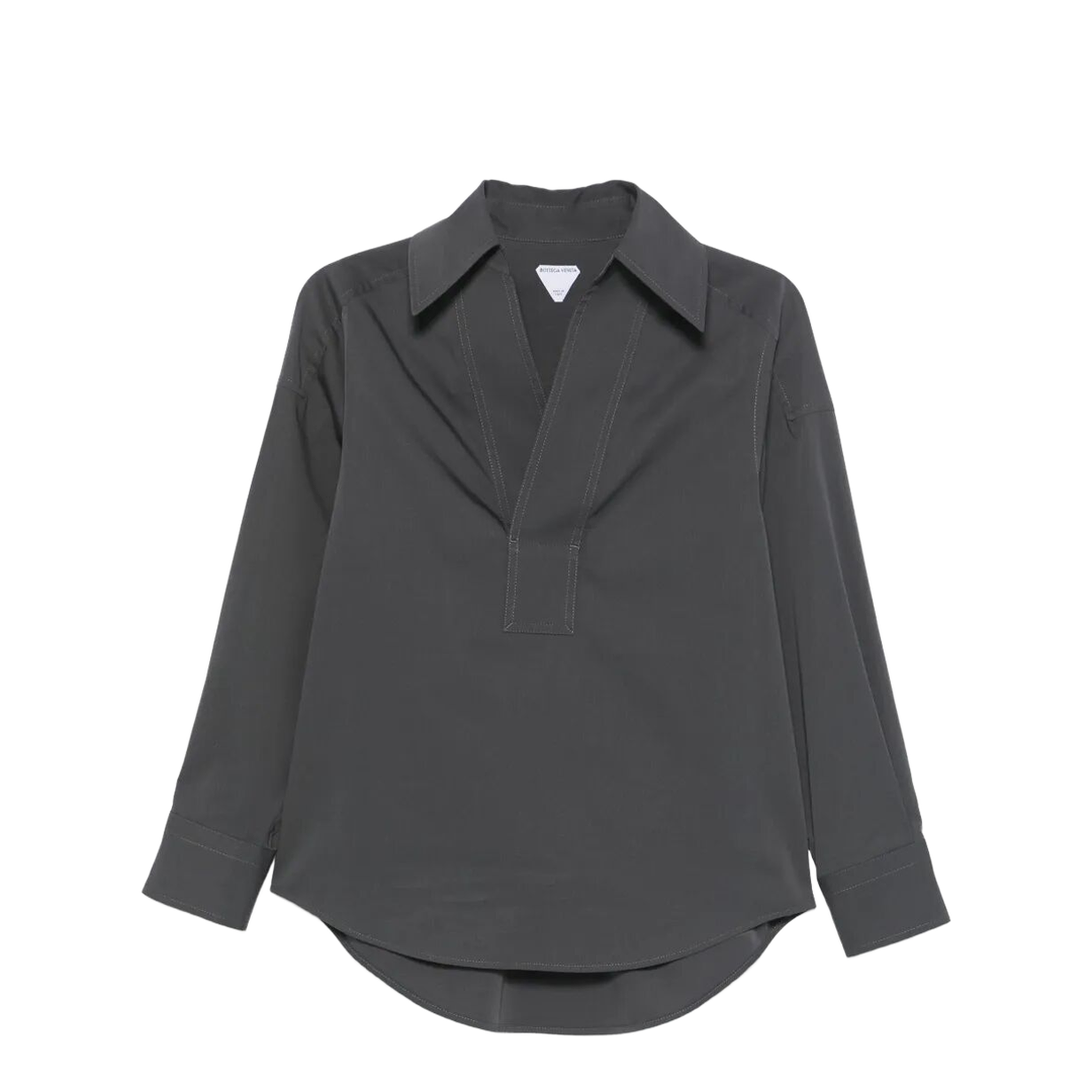 MAYFEYR - Bottega Veneta - V-Neck Cotton Shirt - 819968V3YS0