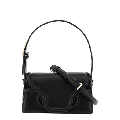 Black Leather Shoulder Bag
