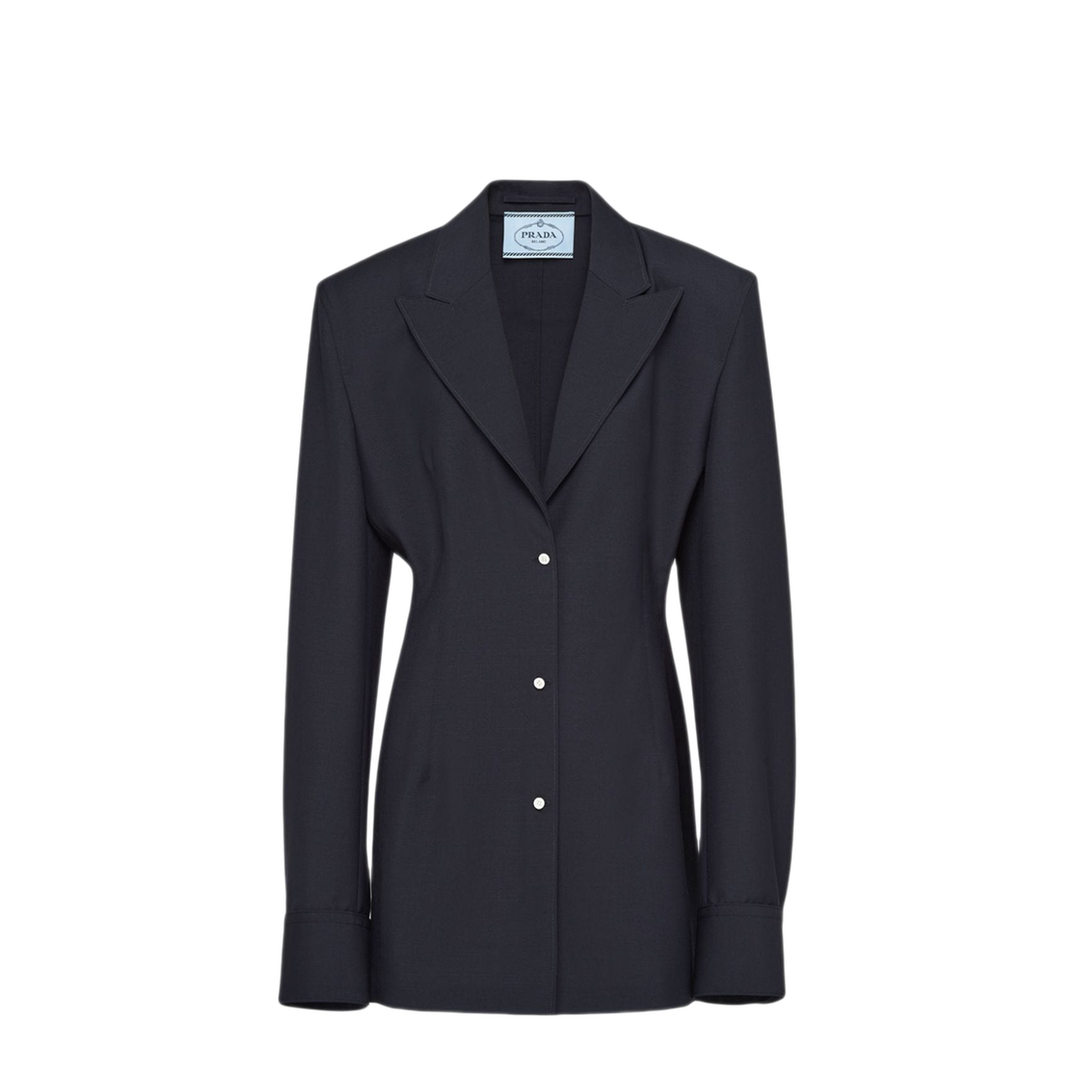 MAYFEYR - Prada - Single-Breasted Mohair Shirt Jacket - P565OHSOOO1P3ZF0008