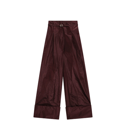 Trousers Silk Red