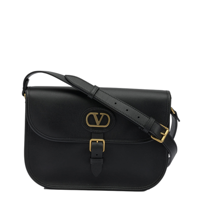 Antibes W20.5 Calfskin Shoulder Bag - Black