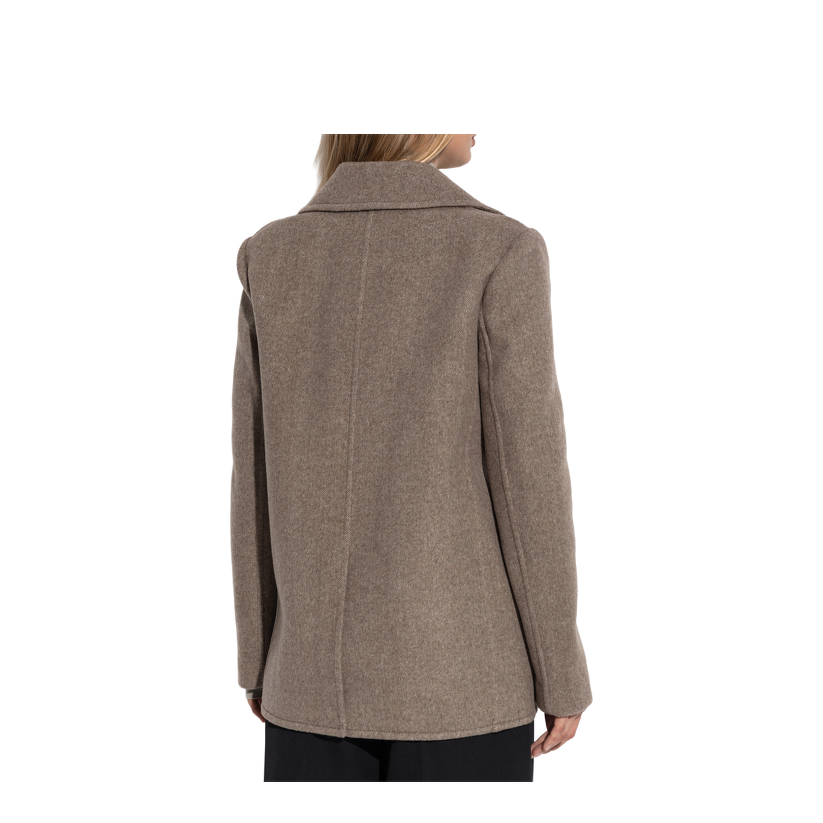 Short Double-Breasted Coat