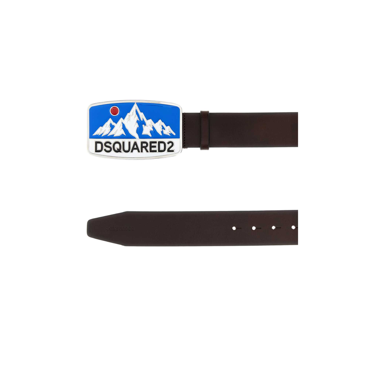 MAYFEYR - Dsquared2 - Dark Brown Leather Belt - BEM0737129000015081