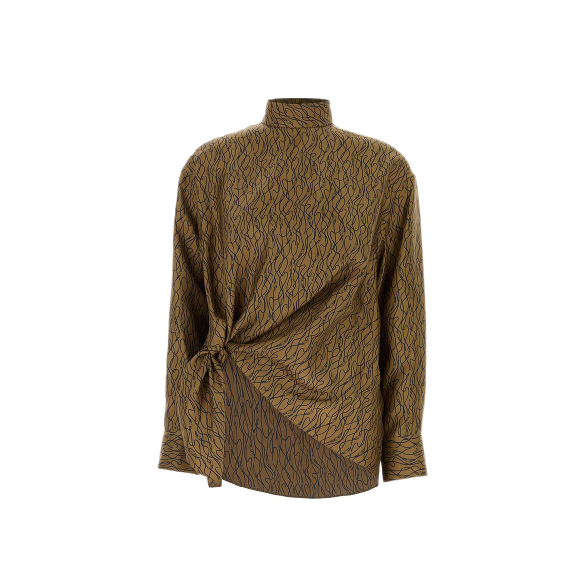 MAYFEYR - Ferragamo - Printed Silk Blouse - 13I573796272SOSENENALI