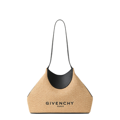 MAYFEYR - Givenchy - Small Facet Tote Bag In Raffia - BB516PB2F6101