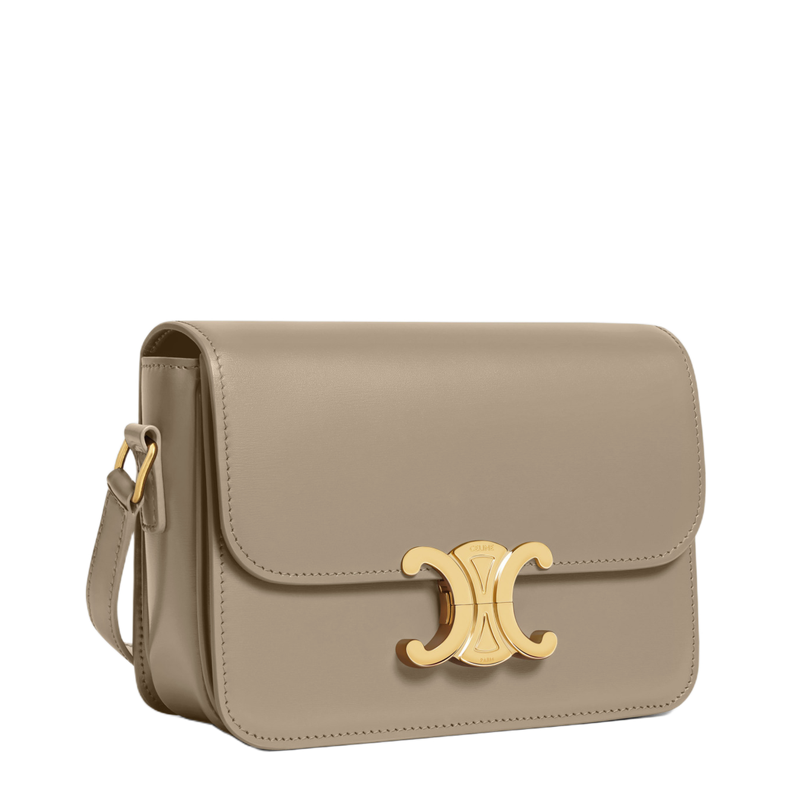 Teen Triomphe Bag in Shiny Calfskin