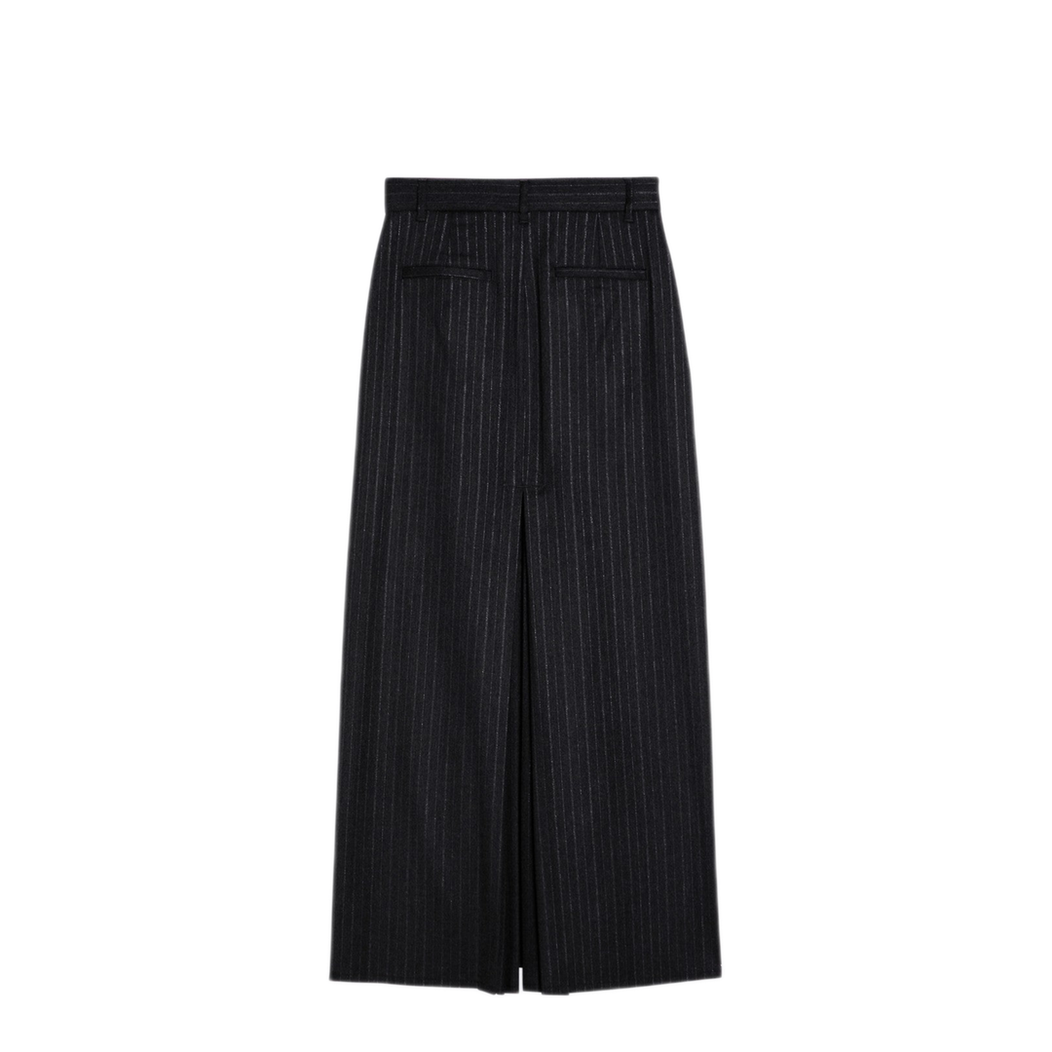 MAYFEYR - Department Five - Grey Pinstripe Wool Blend Skirt - DG0372TS0167927