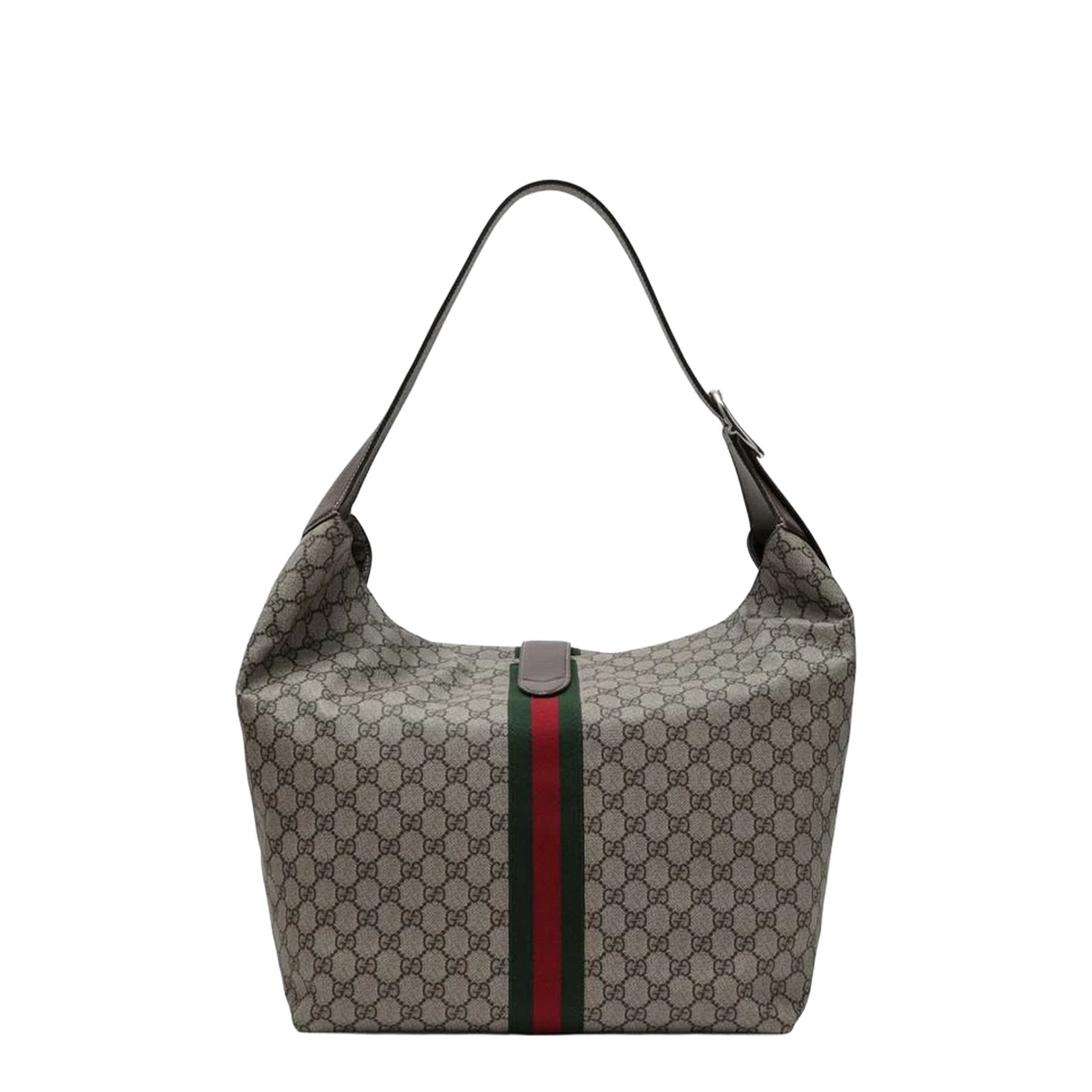 Logoed Leather Bag
