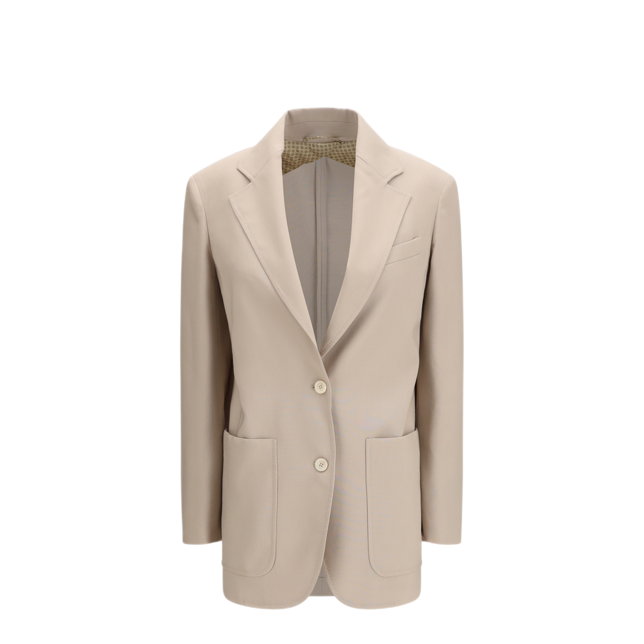 MAYFEYR - Max Mara - Single Breasted Wool Blend Blazer - 2611041011600021