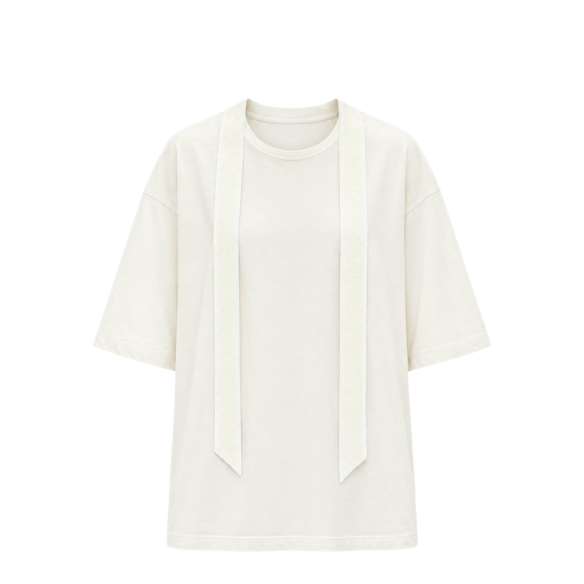 MAYFEYR - ANN DEMEULEMEESTER - Agneta High Comfort T Shirt - B0014238FA206003