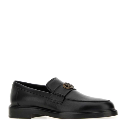 MAYFEYR - Burberry - Black Leather Pembroke Loafers - 8127954A1189