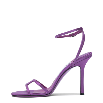 MAYFEYR - Jimmy Choo - Heeled Sandals - 1998LEO100SATVIOLETORCHID