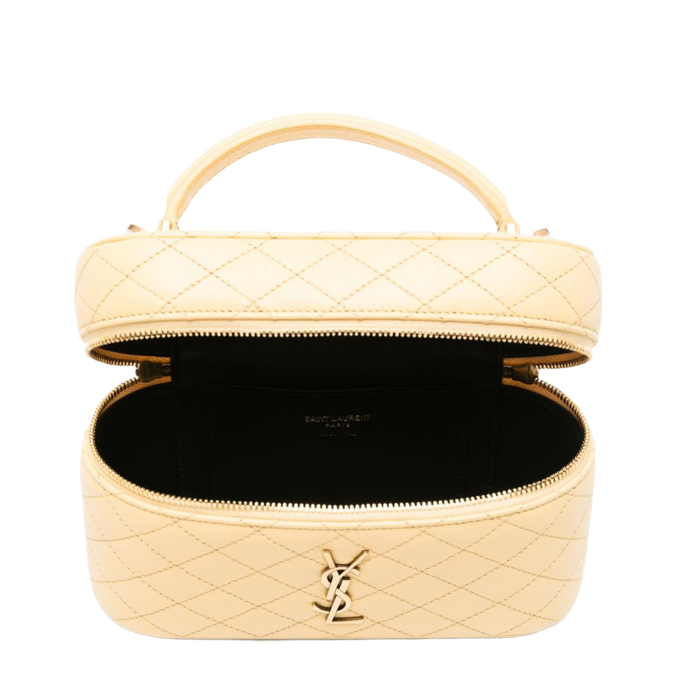 GABY Vanity in Lambskin in Yellow