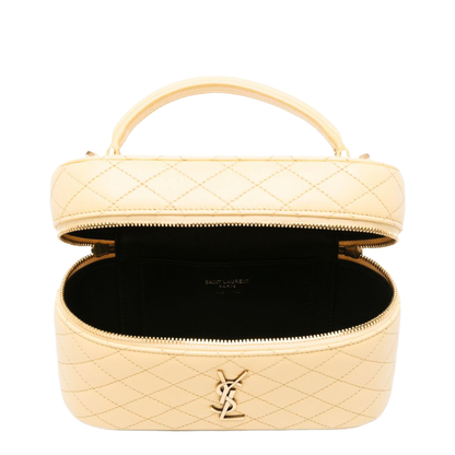 GABY Vanity in Lambskin in Yellow