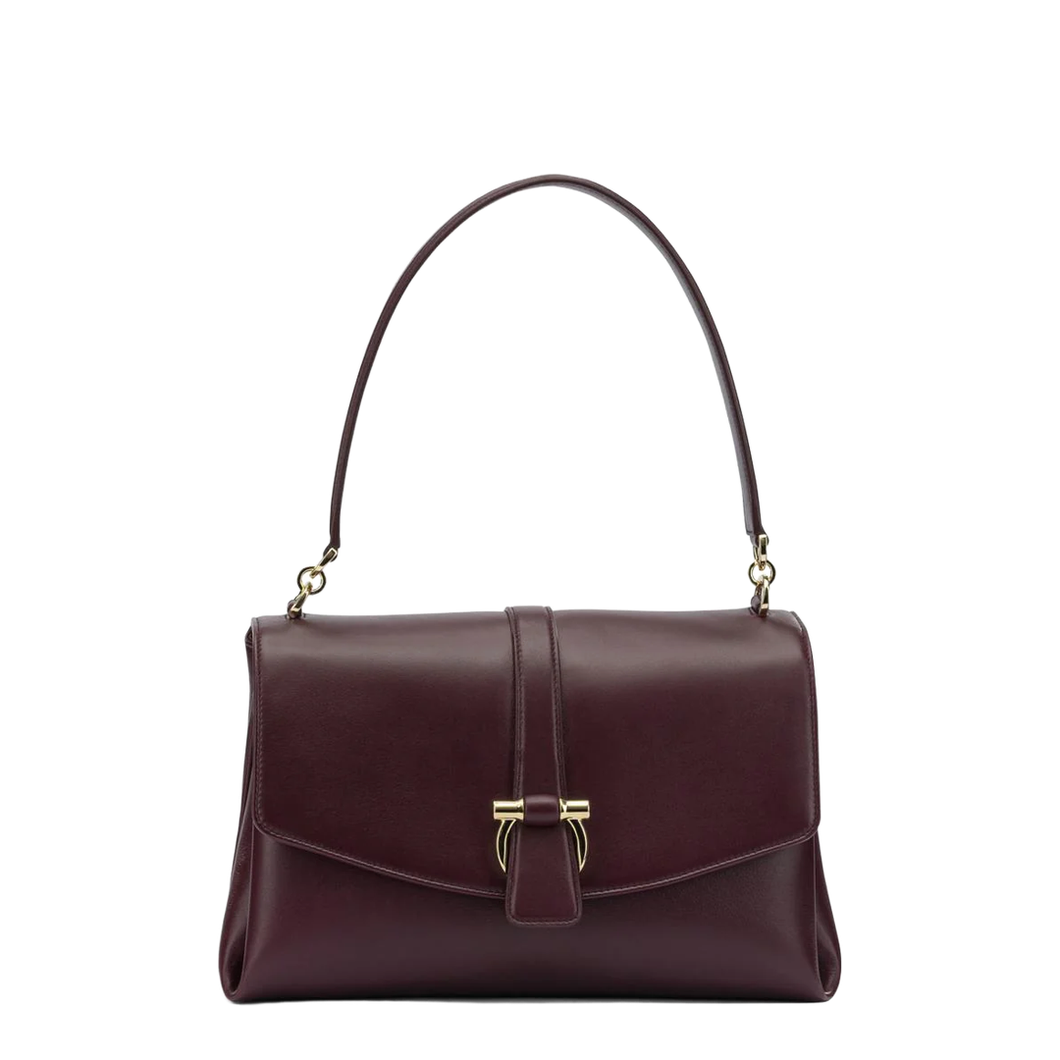 Leather Handbag Maroon