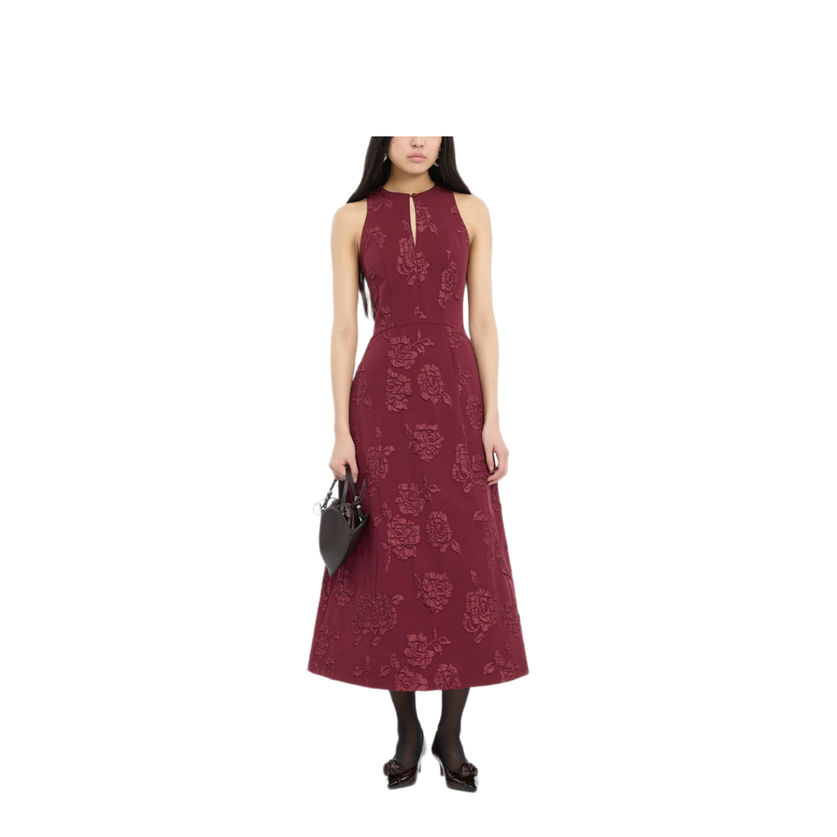MAYFEYR - Rotate - Flared Jacquard Dress - 1166162734