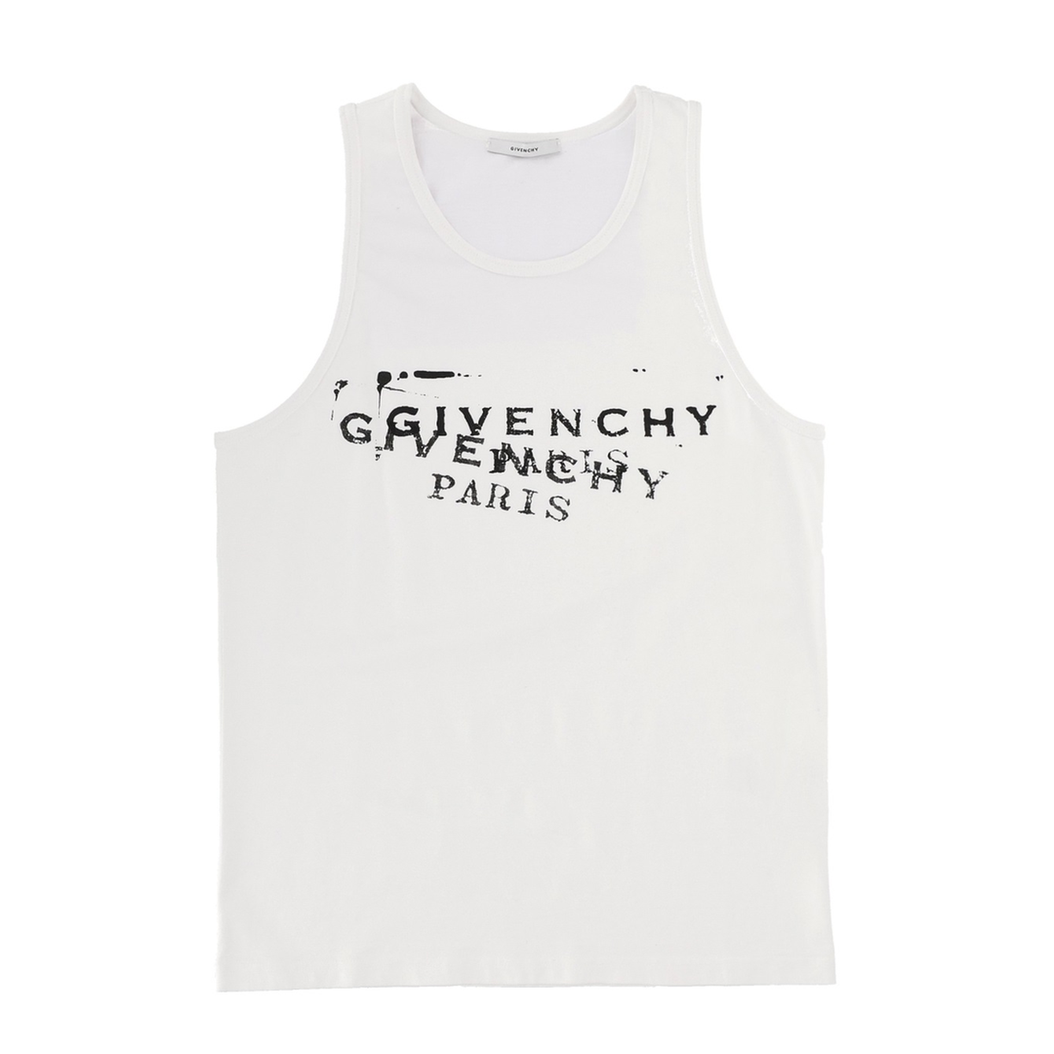 MAYFEYR - Givenchy - Tank Top With Logo - BM71NH3YSA100