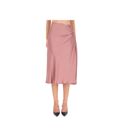 Draped Midi Skirt