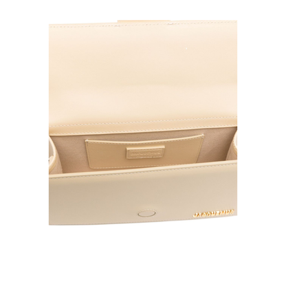 Le Grand Bambino Calf Leather Top-Handle Bag - Ivory