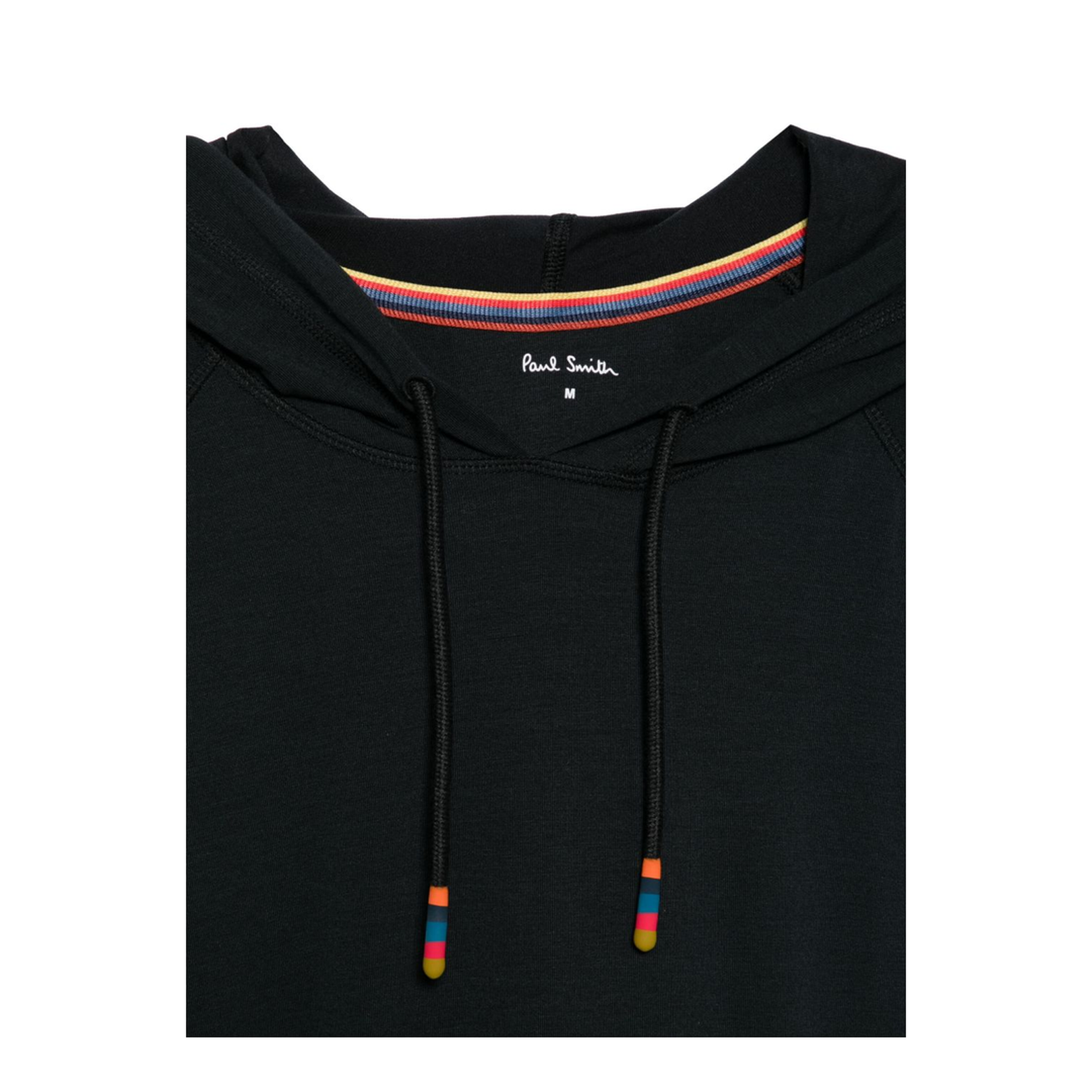 Black Drawstring Hooded Sweatshirt