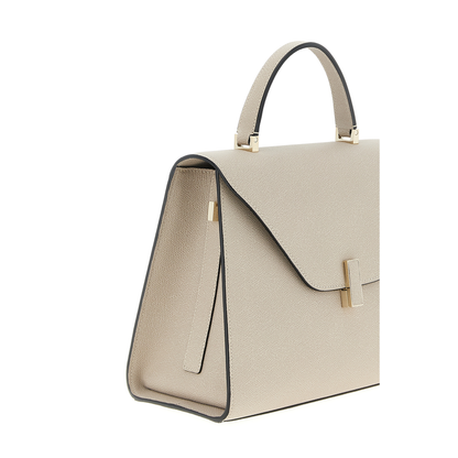 Large Handbag Leather White