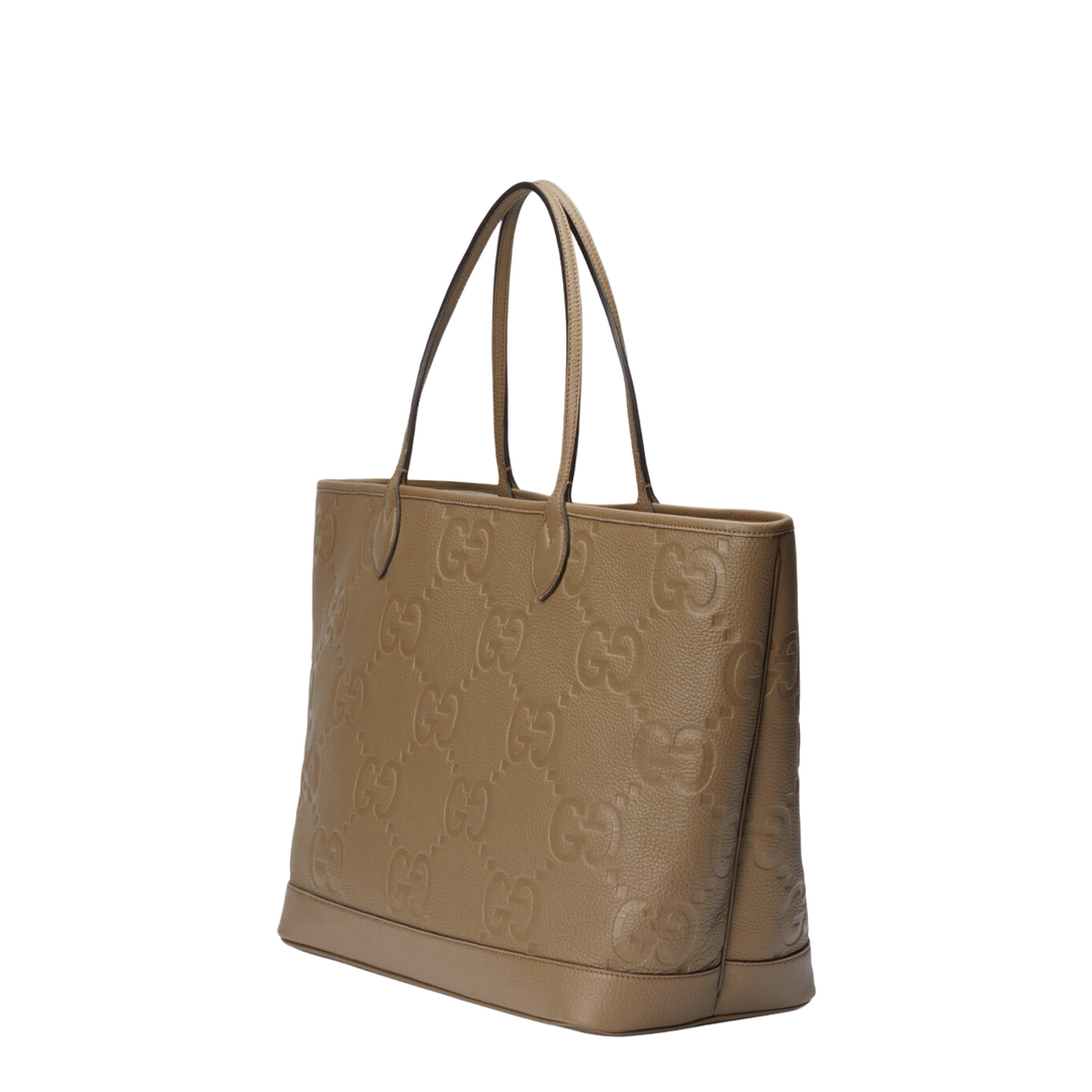 Ophidia Leather Tote Bag - Tan
