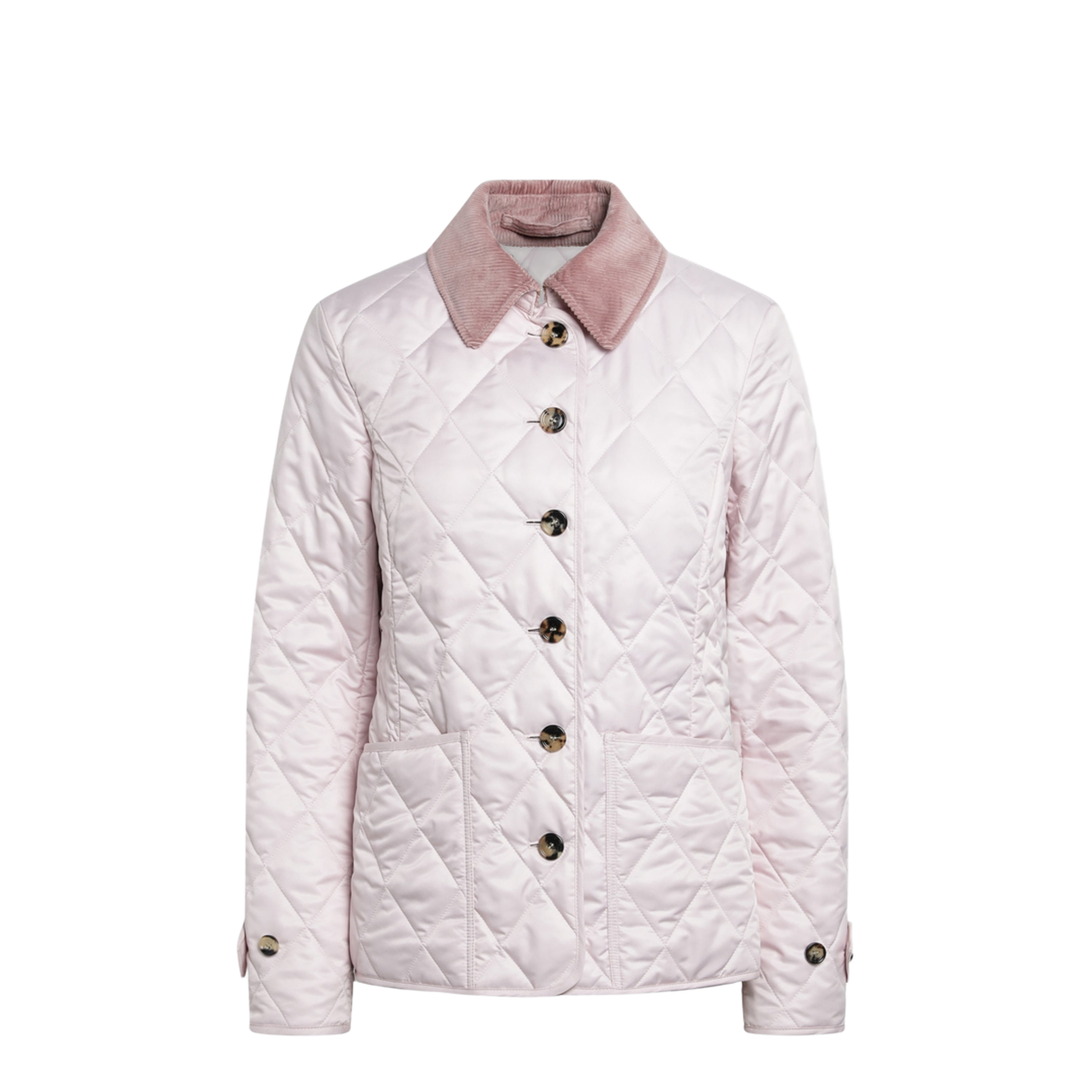 Pink Quilted Jacket