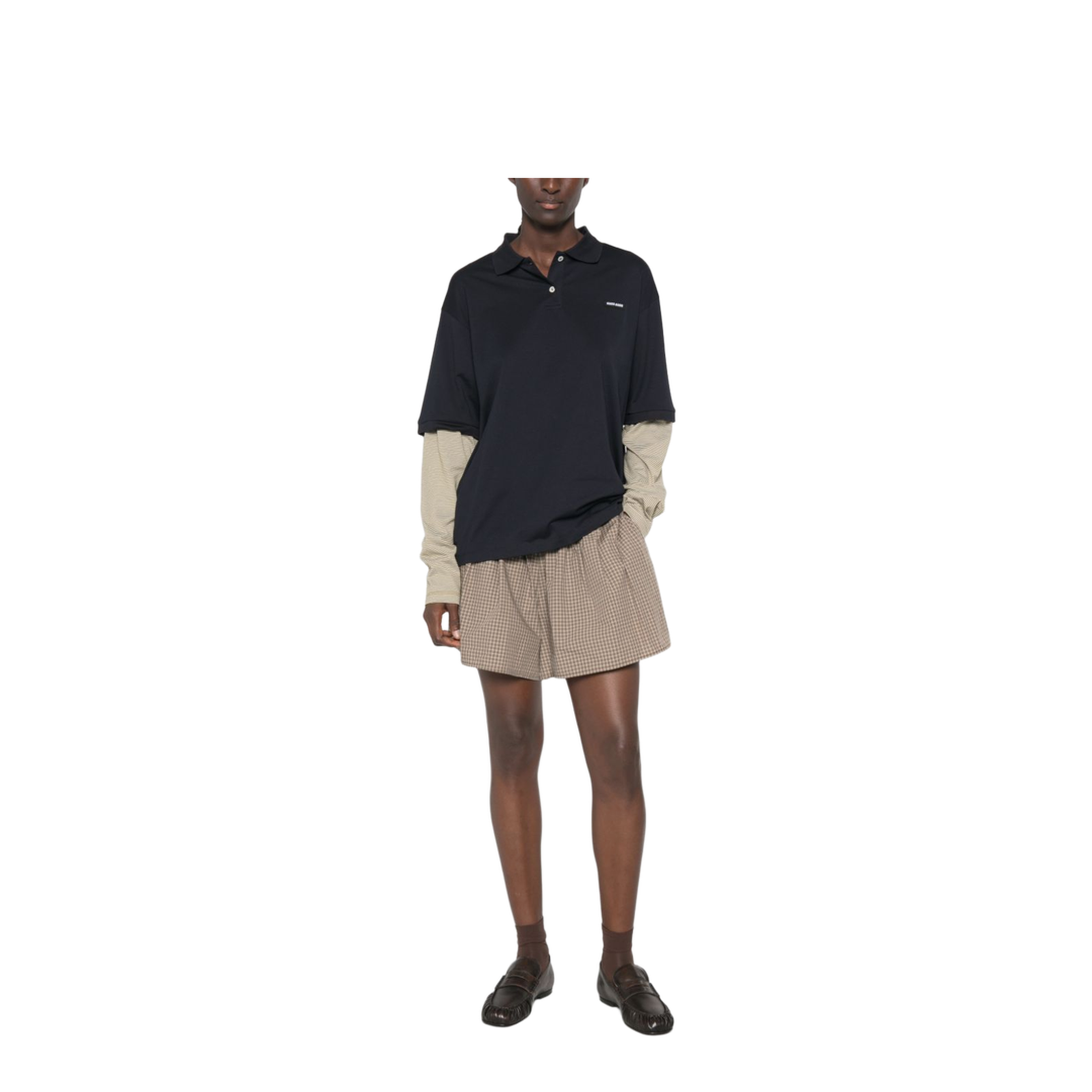MAYFEYR - Miu Miu - T-Shirts And Polos Navy - MJL07617ORF0UD9
