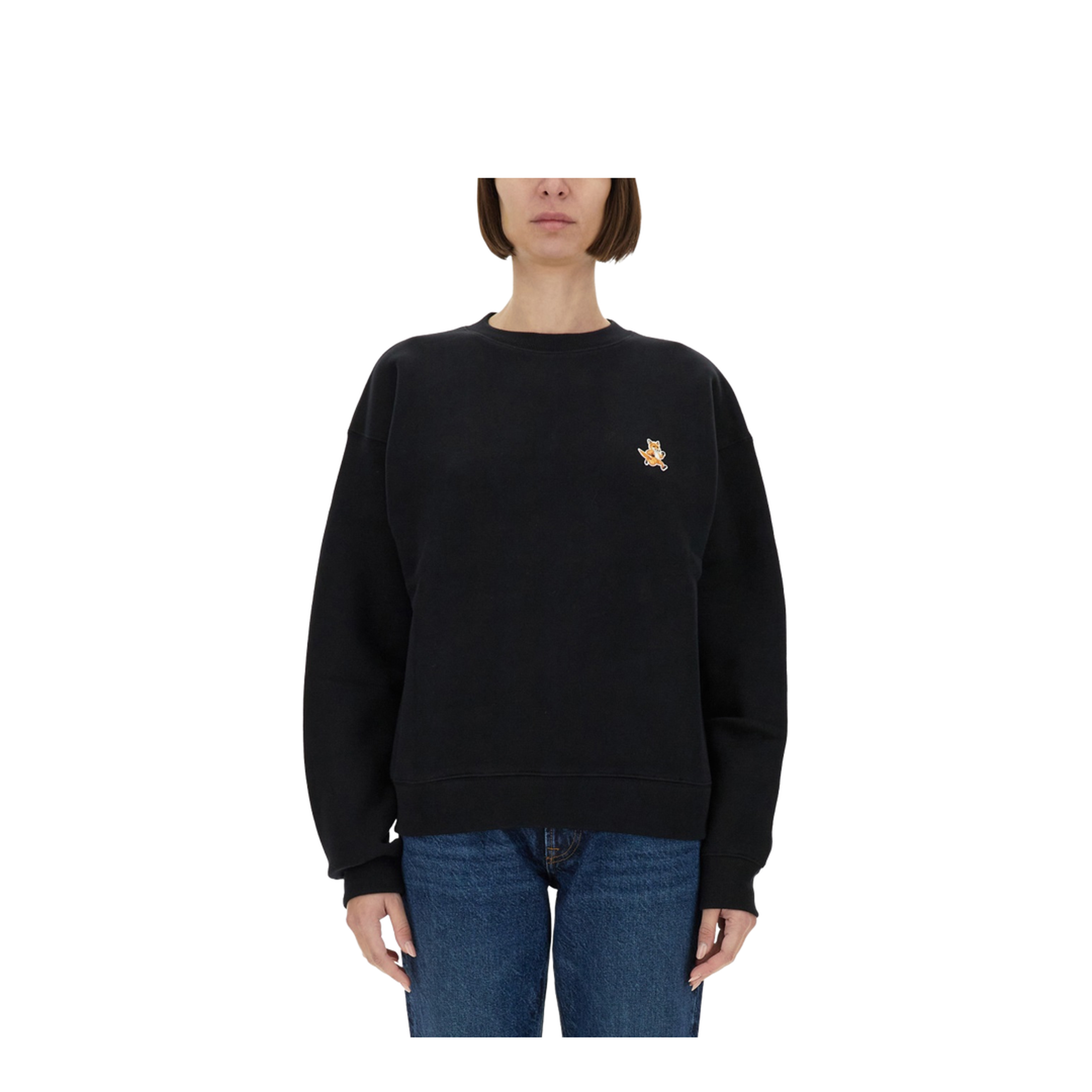 MAYFEYR - Maison Kitsuné - Speedy Fox Patch Sweatshirt - MW00309KM0307P199