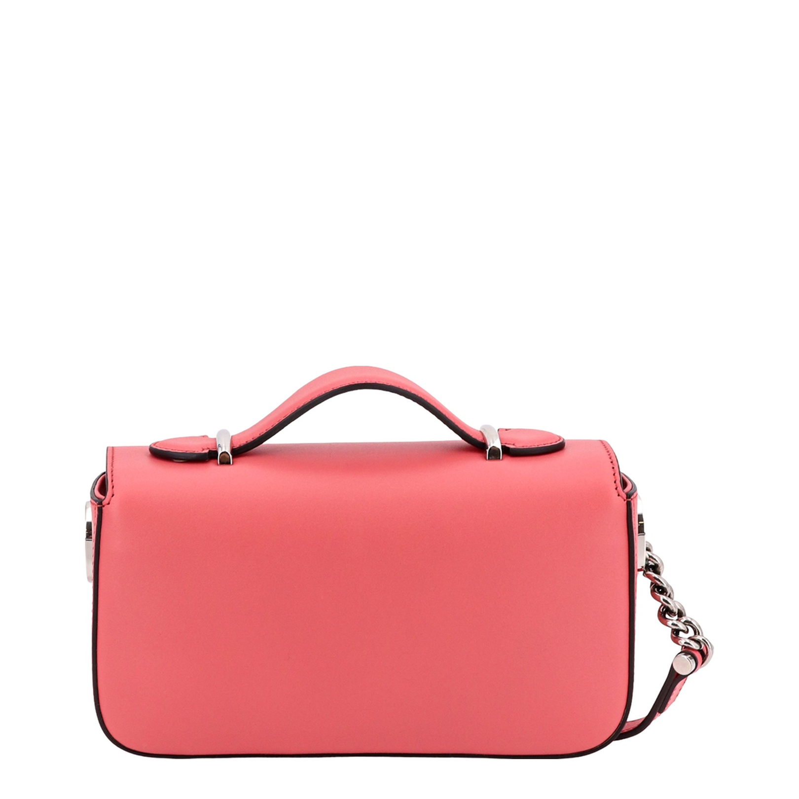 GG Milano Small Leather Crossbody Bags - Coral