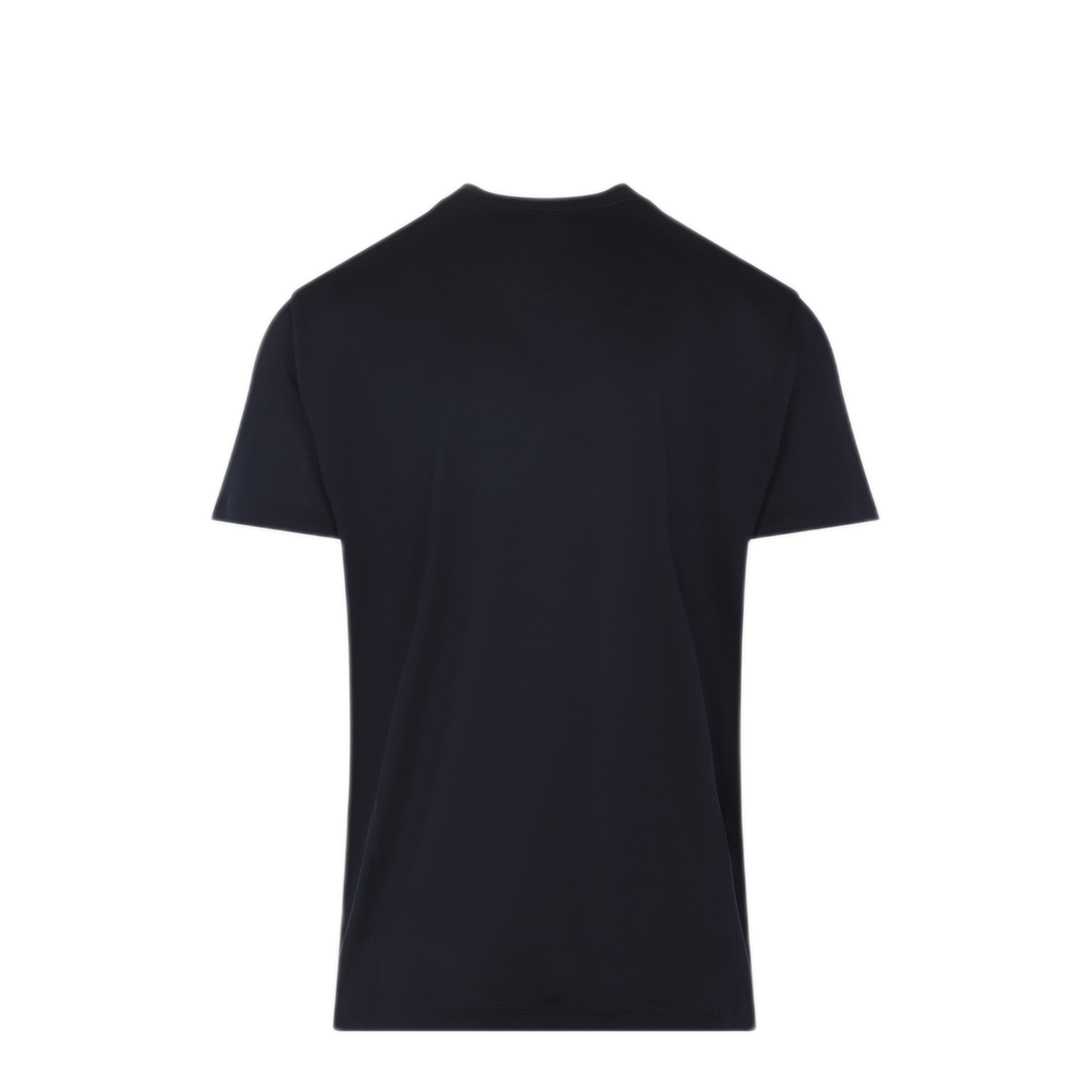 MAYFEYR - GIORGIO ARMANI - Blue Silk T Shirt - 3KSM77SJZHZUB100