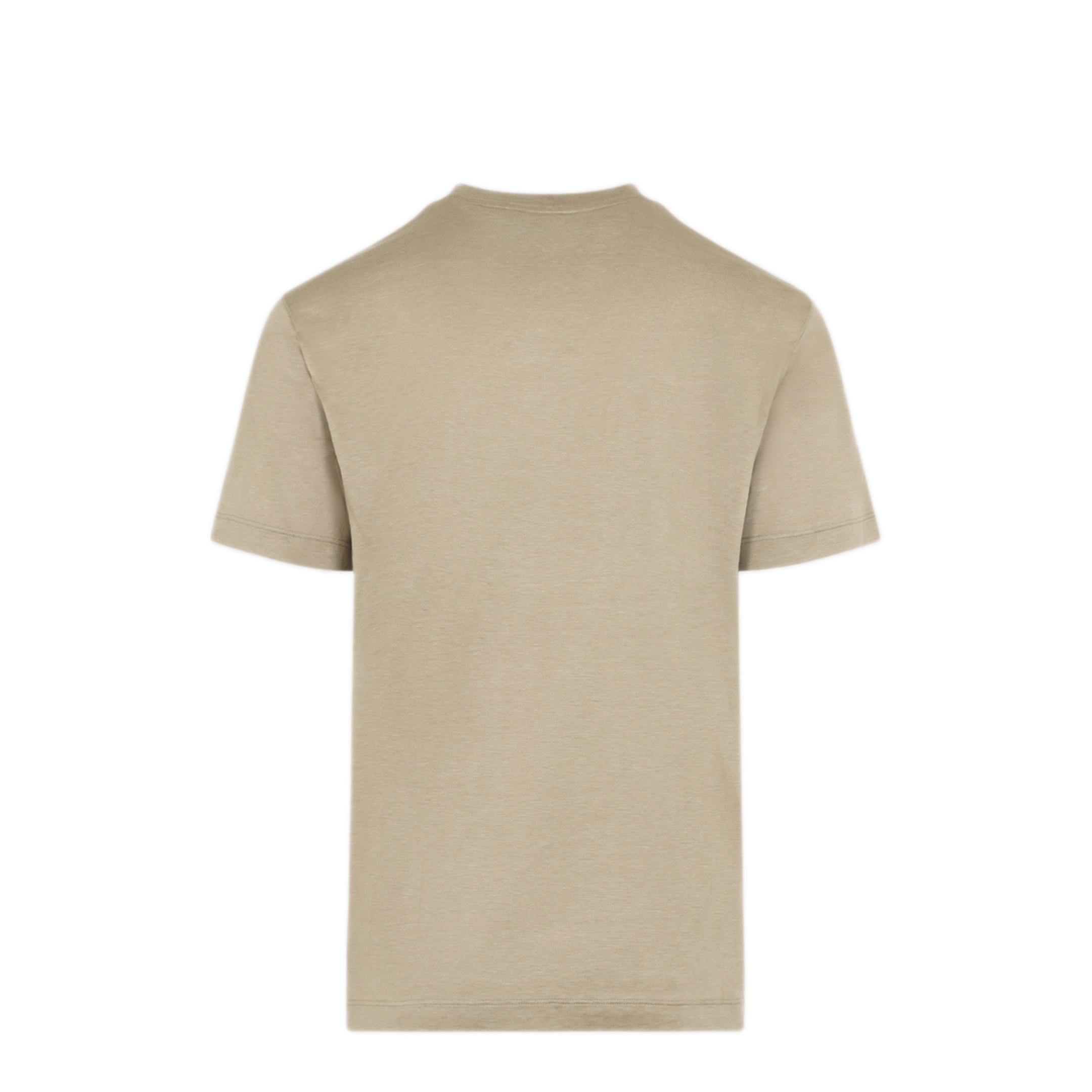 MAYFEYR - GIORGIO ARMANI - Sabbia Silk T Shirt - 3KSM77SJZHZU8048