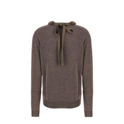 MAYFEYR - Fendi - Wool And Silk V-Neck Jumper - FZXC82ATPEF1QYK