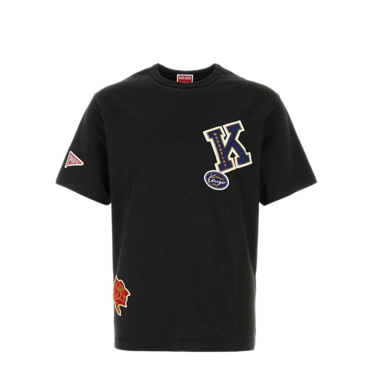 MAYFEYR - Kenzo - Work And Play Classic T Shirt - FH55TS2144SY99J