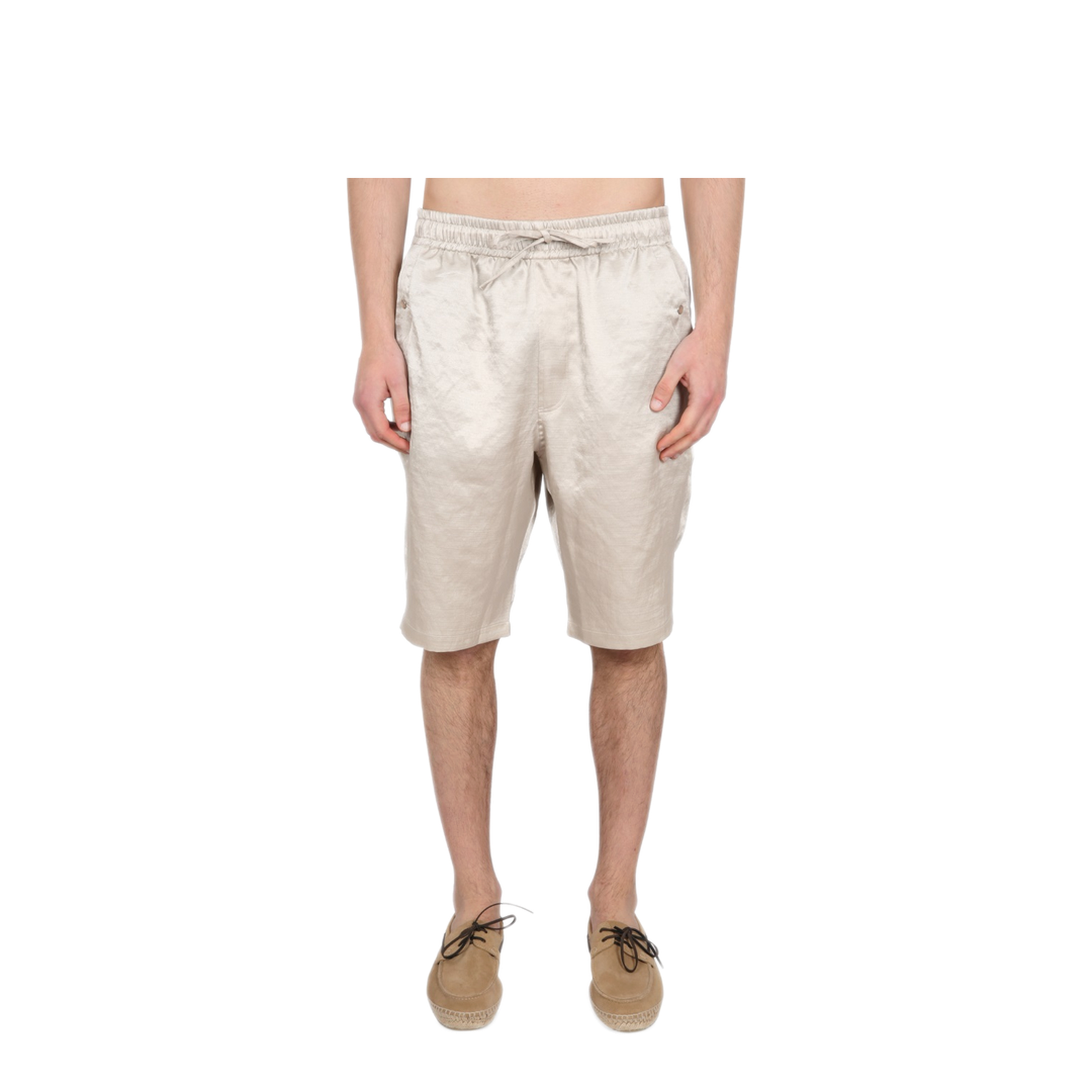 MAYFEYR - Needles - Cowboy Bermuda Shorts - MR255ABEIGE