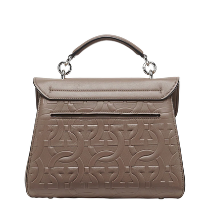 Margot Gancini Embossed Shoulder Bag