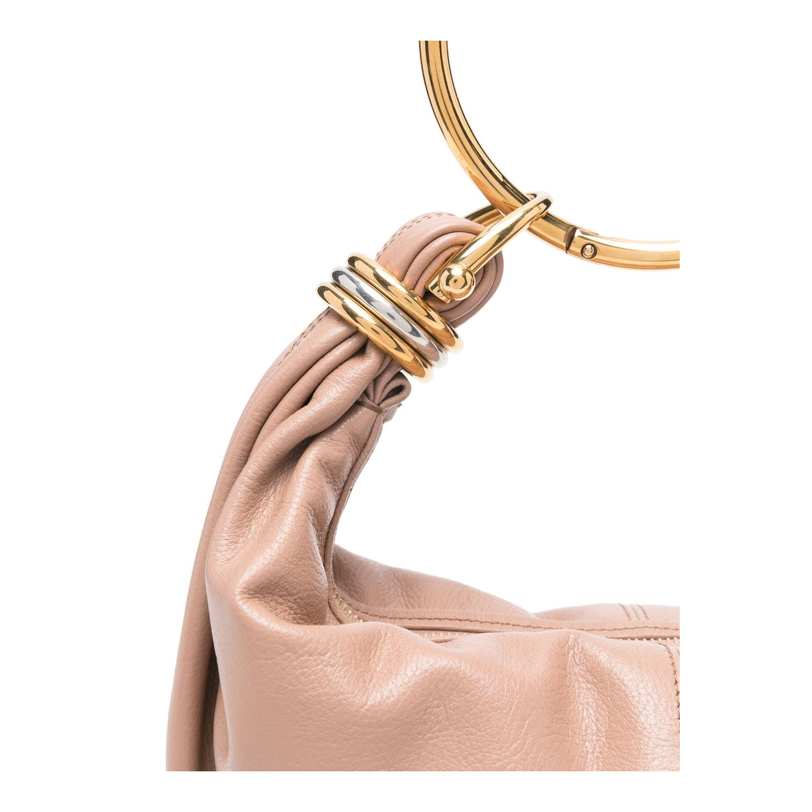 Luxurious Calfskin Handbag in Lilac