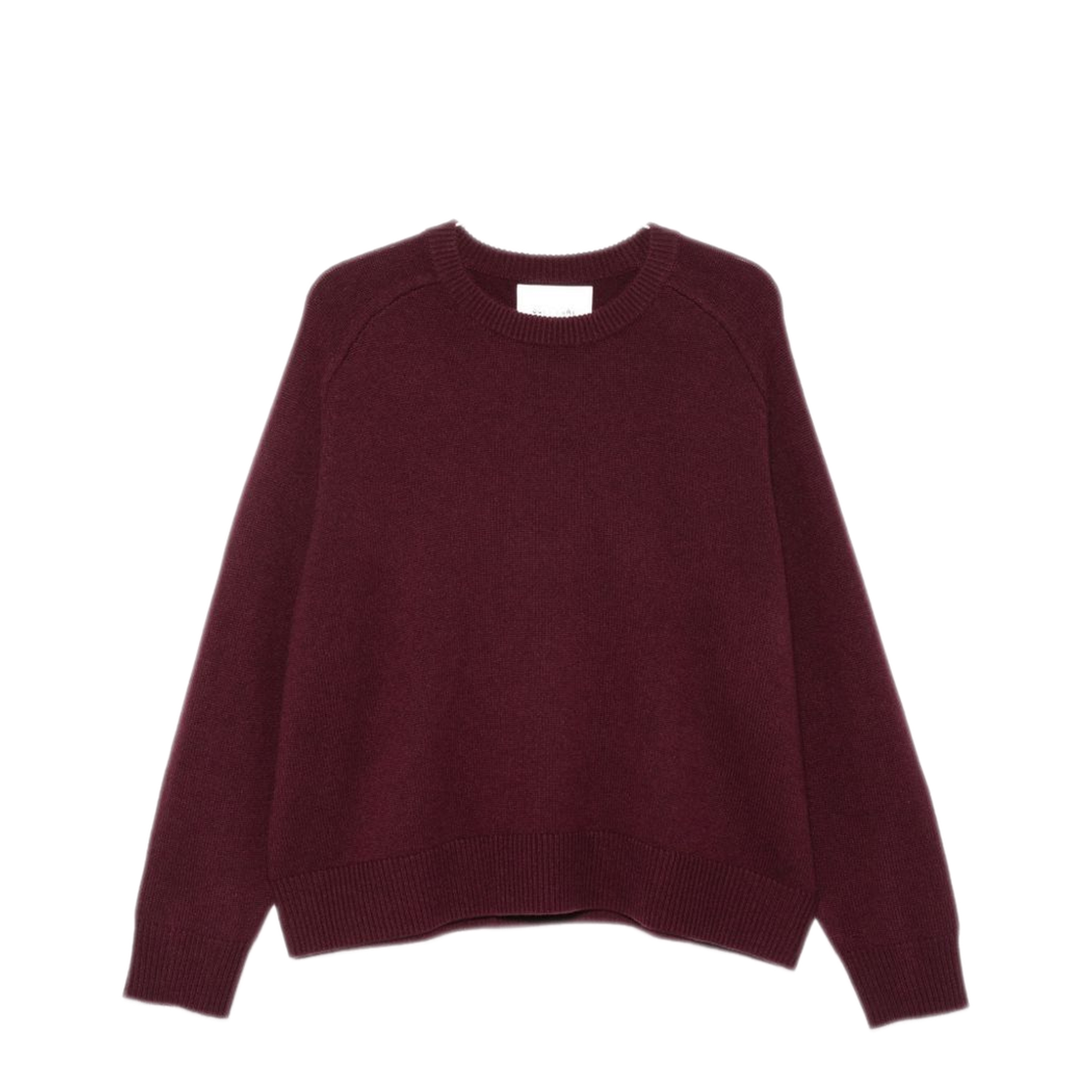MAYFEYR - Soft Goat - Wool Crewneck Jumper - FW25SF2005512076BORDEAUX