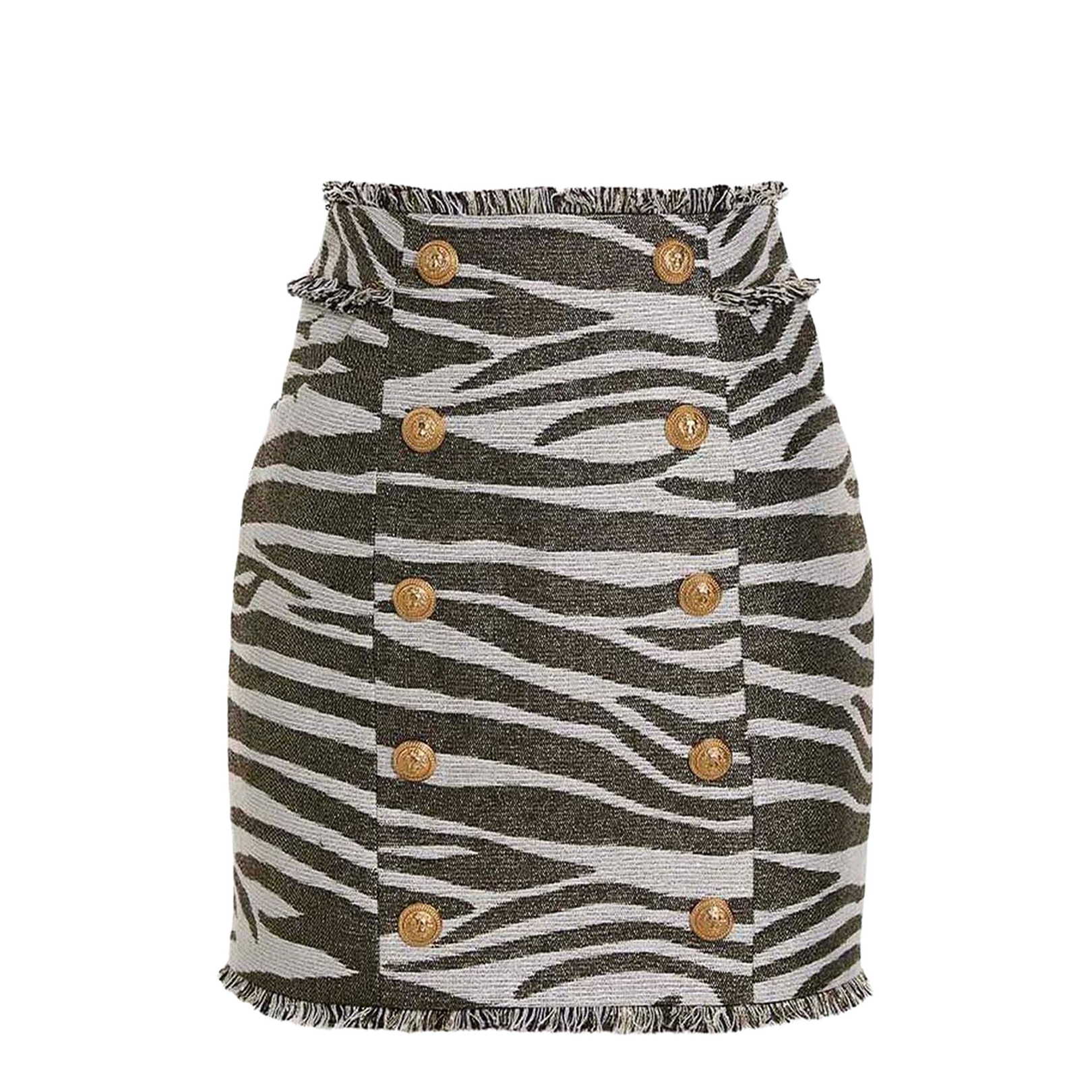 Lurex Zebra Skirt