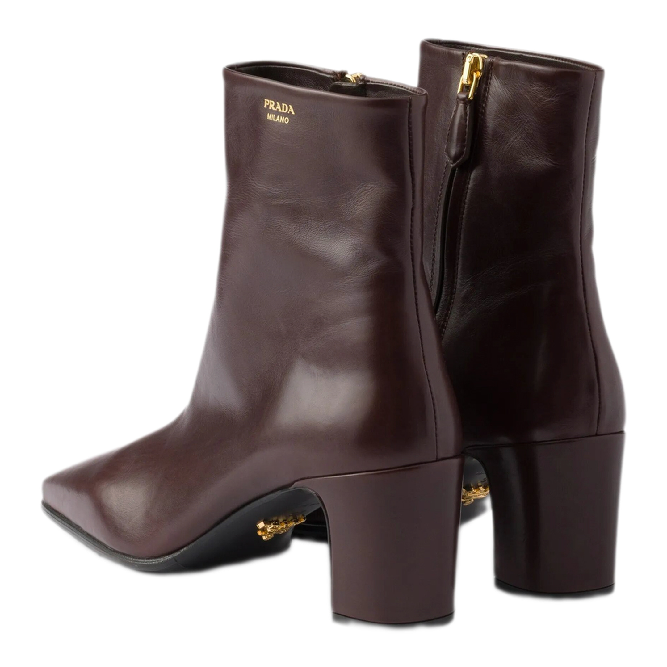 MAYFEYR - Prada - Leather Ankle Boots - 1T708OF065070F0003