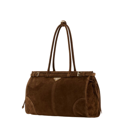 Large Suede Handbag
