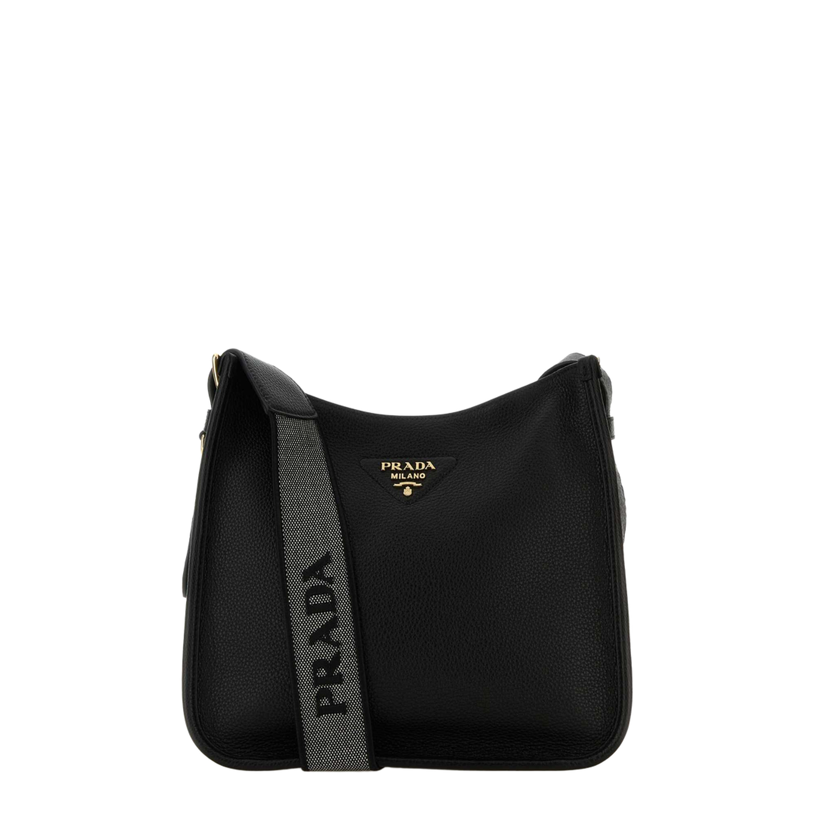 Black Leather Shoulder Bag