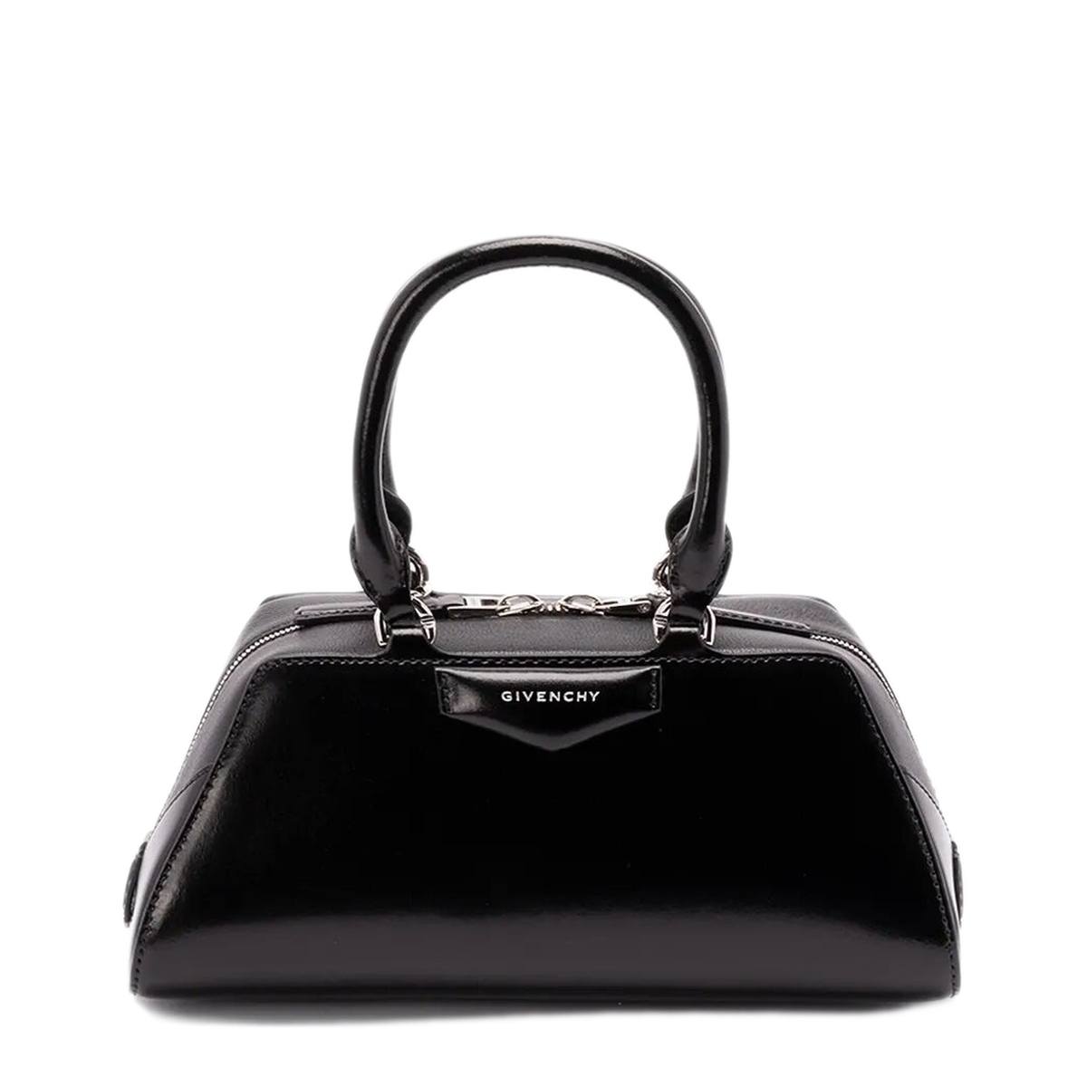 Antigona Mini Calfskin Handbag - Black