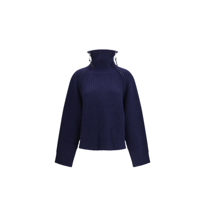 MAYFEYR - Ganni - Wool Zip Neck Sweater - A1150043683