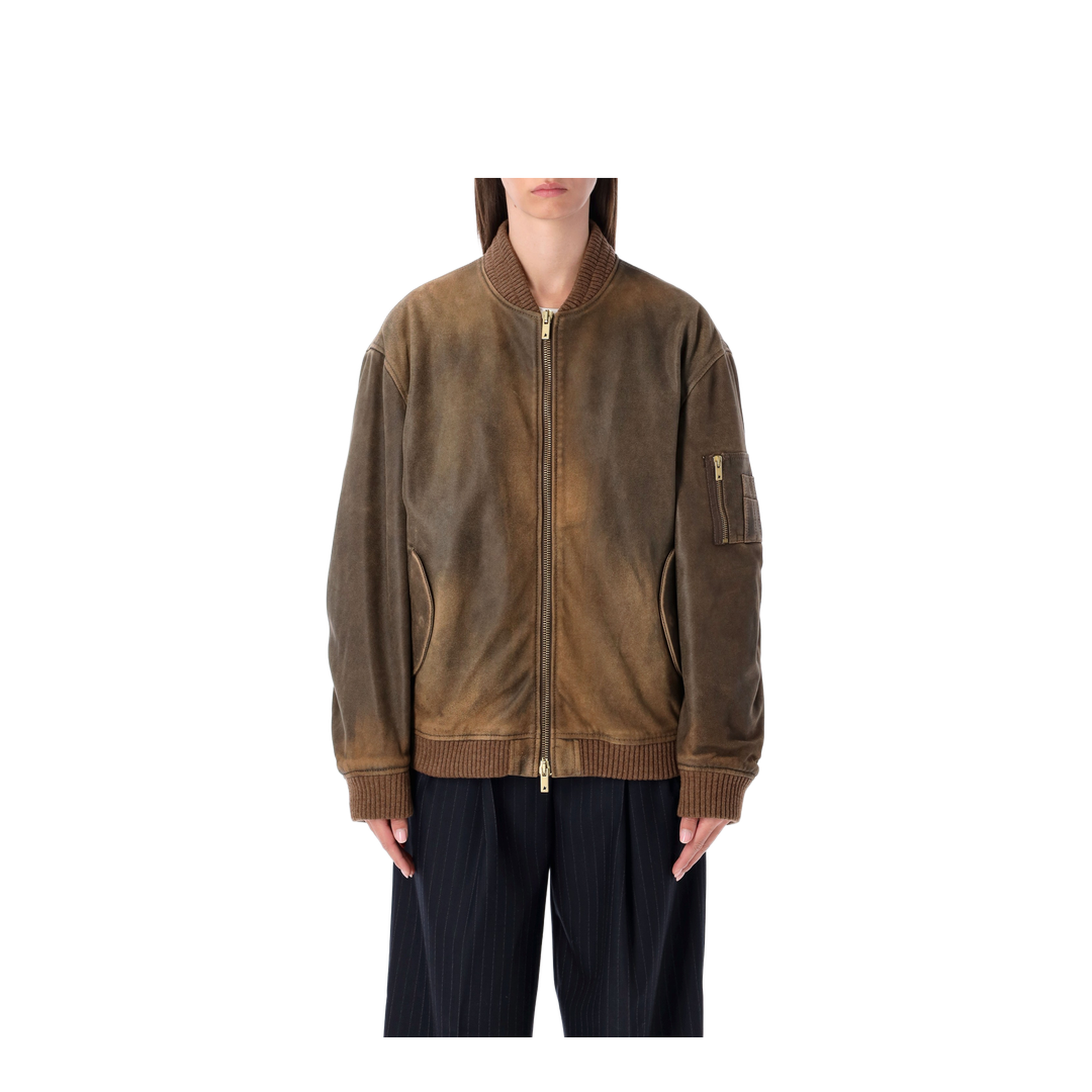 Bomber Leather Jacket