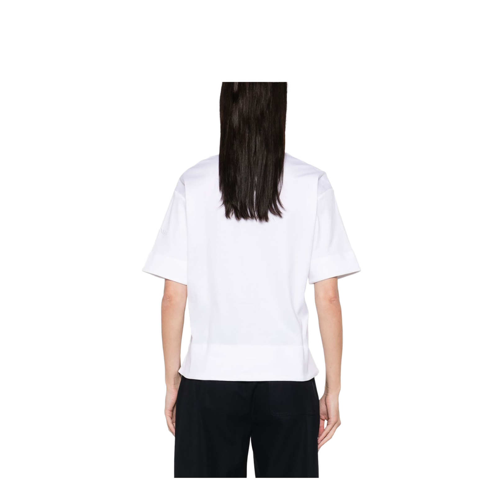 Logo Cotton T-Shirt in White