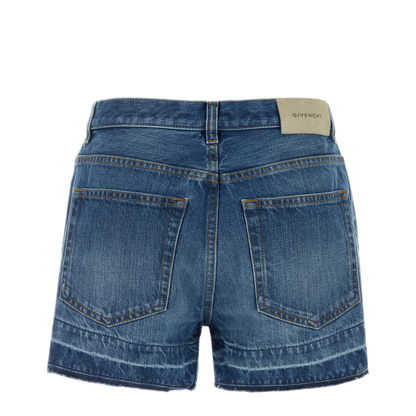 MAYFEYR - Givenchy - Denim Shorts Raw Edge - BW51AQ517Z420