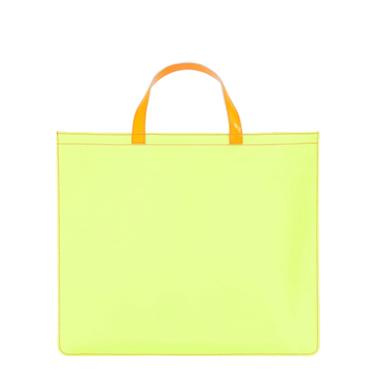 Super Fluo Leather Tote Bag
