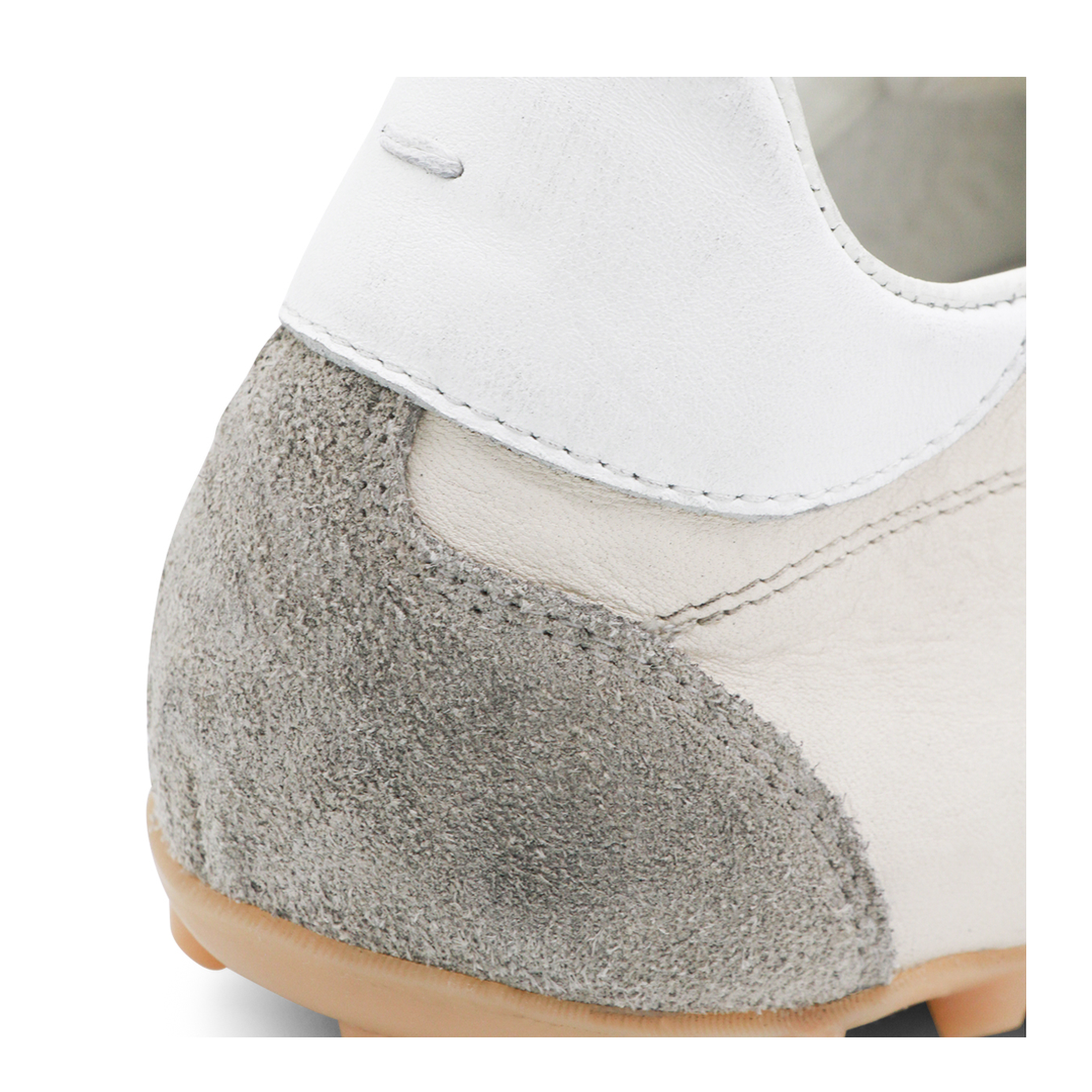 Sprinters Sneakers In Cream Leather And Vintage Suede
